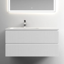 Sancos Snob T SNT100LW Bianco 100 L Тумба для раковины 44,5x99,5x50 см, Италия - фото 1 - фото 2