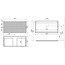 Sancos Snob T SNT100RW Bianco 100 R Тумба для раковины 44,5x99,5x50 см, Италия - фото 9