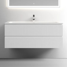 Sancos Snob T SNT120W Bianco 120 Тумба для раковины 44,5x119,5x50 см, Италия - фото 1 - фото 2