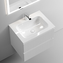 Sancos Snob T SNT60W Bianco 60 Тумба для раковины 44,5x59x50 см, Италия - фото 1 - фото 3