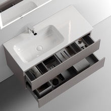 Sancos Snob T SNT100LSM Doha Soft 100 L Тумба для раковины 44,5x99,5x50 см, Италия - фото 1 - фото 4