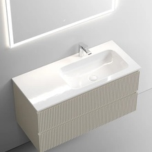 Sancos Snob T SNT100RCE Beige Soft 100 R Тумба для раковины 44,5x99,5x50 см, Италия - фото 1 - фото 2