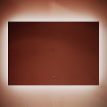 Sancos Square SQ1000 LED 100 Зеркало 2,7x100x80 см, Италия - фото 1 - фото 2