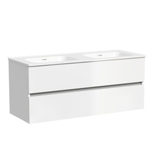 Sancos Urban UR120-2W Белый глянец 120 Тумба для раковины 45x119x55 см, Италия - фото 1 - фото 1