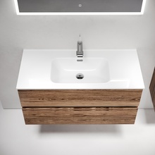 Sancos Urban UR100ECH Дуб чарльстон 100 Тумба для раковины 45x99x55 см, Италия - фото 1 - фото 4