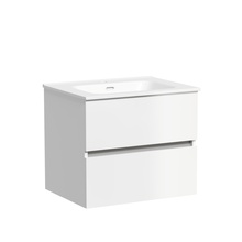 Sancos Urban UR60W Белый глянец 60 Тумба для раковины 45x59x55 см, Италия - фото 1 - фото 1