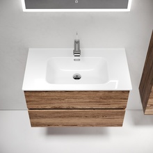 Sancos Urban UR80ECH Дуб чарльстон 80 Тумба для раковины 45x79x55 см, Италия - фото 1 - фото 4