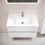 Sancos Urban UR80W Белый глянец 80 Тумба для раковины 45x79x55 см, Италия - фото 4