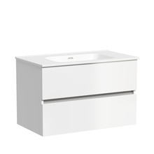 Sancos Urban UR80W Белый глянец 80 Тумба для раковины 45x79x55 см, Италия - фото 1 - фото 1