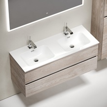 Sancos Urban UR120-2EG Дуб галифакс натуральный 120 Тумба для раковины 45x119x55 см, Италия - фото 1 - фото 3