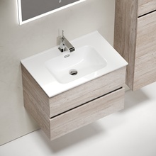 Sancos Urban UR70EG Дуб галифакс натуральный 70 Тумба для раковины 45x69x55 см, Италия - фото 1 - фото 3