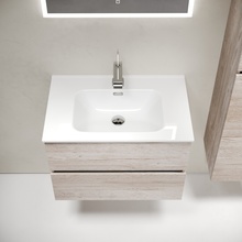 Sancos Urban UR70EG Дуб галифакс натуральный 70 Тумба для раковины 45x69x55 см, Италия - фото 1 - фото 4