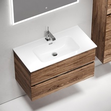 Sancos Urban UR90ECH Дуб чарльстон 90 Тумба для раковины 45x89x55 см, Италия - фото 1 - фото 3