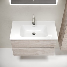 Sancos Urban UR80EG Дуб Галифакс натуральный 80 Тумба для раковины 45x79x55 см, Италия - фото 1 - фото 4