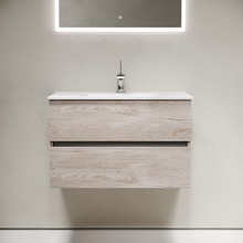 Sancos Urban UR80EG Дуб Галифакс натуральный 80 Тумба для раковины 45x79x55 см, Италия - фото 1 - фото 2