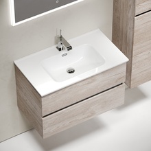 Sancos Urban UR80EG Дуб Галифакс натуральный 80 Тумба для раковины 45x79x55 см, Италия - фото 1 - фото 3