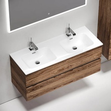 Sancos Urban UR120-2ECH Дуб чарльстон 120 Тумба для раковины 45x119x55 см, Италия - фото 1 - фото 3
