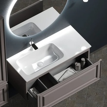 Sancos Very VR100LSM Doha Soft 100 L Тумба для раковины 44,5x99,5x40,6 см, Италия - фото 1 - фото 4