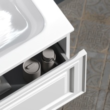 Sancos Very VR120W Bianco 120 Тумба для раковины 44,5x119,5x40,6 см, Италия - фото 1 - фото 3