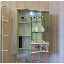 Sanflor Чикаго 65 Шкаф-зеркало 18,6x61,2x82 см, Россия - фото 1 - фото 3