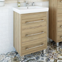 Sanflor Ларго С0002109 Швейцарский вяз 70 Тумба для раковины 44x64,8x85 см, Россия - фото 1 - фото 1