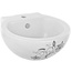 Sanita luxe Art Flora ARTSLWB10 Белая с узором 50 Раковина 48x49,3x26,5 см, Россия - фото 5