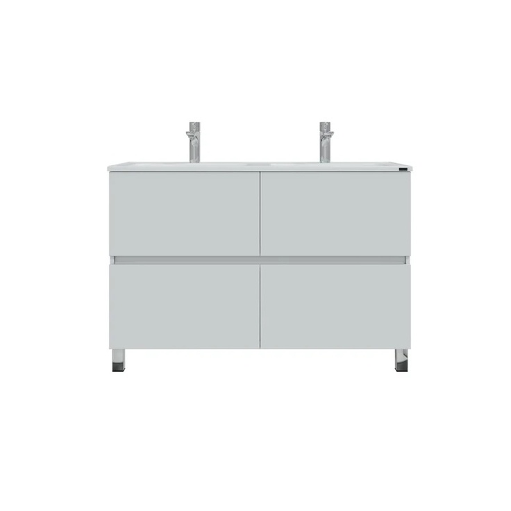 СанТа Марс 120 напольная, с ящиками, глянцевая белая Тумба для раковины 44,7x118,8x80 см, Россия - фото 1 СанТа Марс 120 напольная, с ящиками, глянцевая белая Тумба для раковины 44,7x118,8x80 см, Россия - фото 1