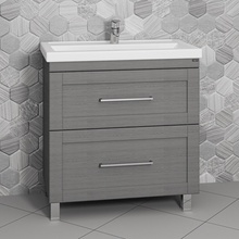 СанТа Венера 221017 Напольная Дуб серый 80 Тумба для раковины 43,5x77x80 см, Россия - фото 1 - фото 1