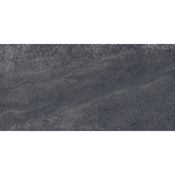 Sant Agostino Bergstone CSABEBL612 Black Nat Rett Керамогранит 60x120 см, Италия, под камень  - фото 1