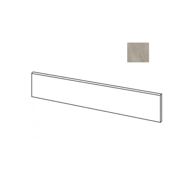 Sant Agostino Bergstone CSABBESA90 Battiscopa 90 Sand Плинтус 7,3x90 см, Италия, под камень  - фото 1