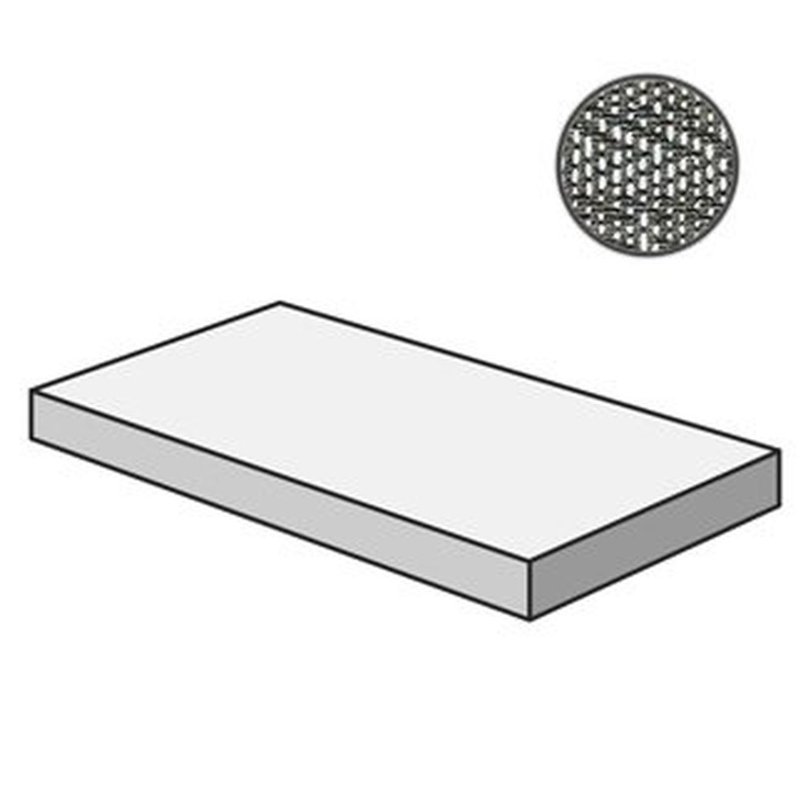 Sant Agostino Digitalart CSAGASDY12 Sx Grey Ступень 33x120 см, Италия, под обои  - фото 1