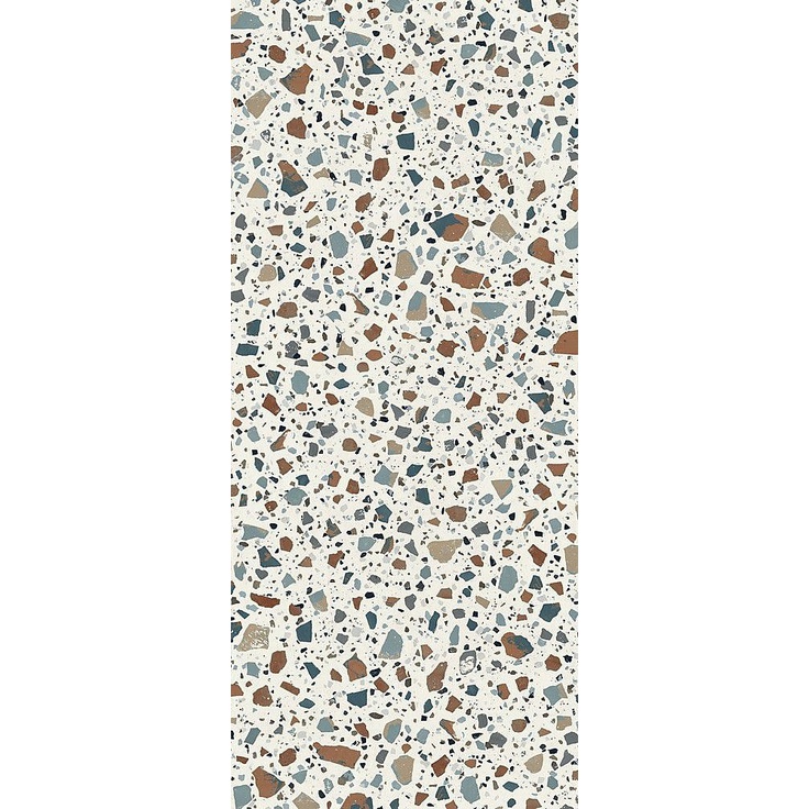 Sant Agostino Extra CSADXDW227 De Maxi White Rett Керамогранит 120x278 см, Италия, терраццо - фото 1