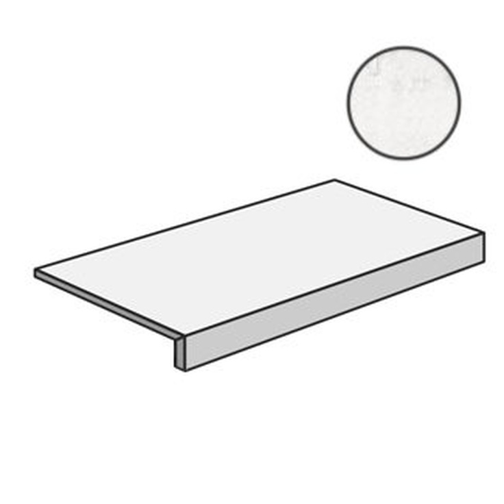 Sant Agostino Form CSAGFOLI12 Light Ступень 33x120 см, Италия, под бетон  - фото 1