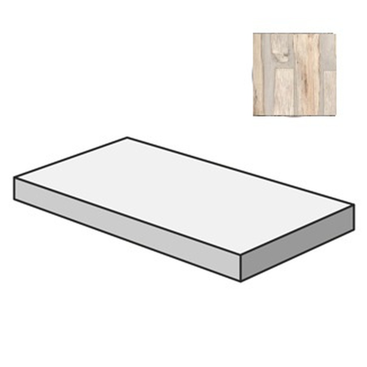 Sant Agostino Fusionart CSAGRSFL12 Light Ступень 33x120 см, Италия, под дерево - фото 1 Sant Agostino Fusionart CSAGRSFL12 Light Ступень 33x120 см, Италия, под дерево - фото 1