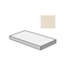 Sant Agostino Insideart Color CSAGSISN12 Gradone Angolare Sx Sand Nat Угловая ступень 33x120 см, Италия, под камень  - фото 1