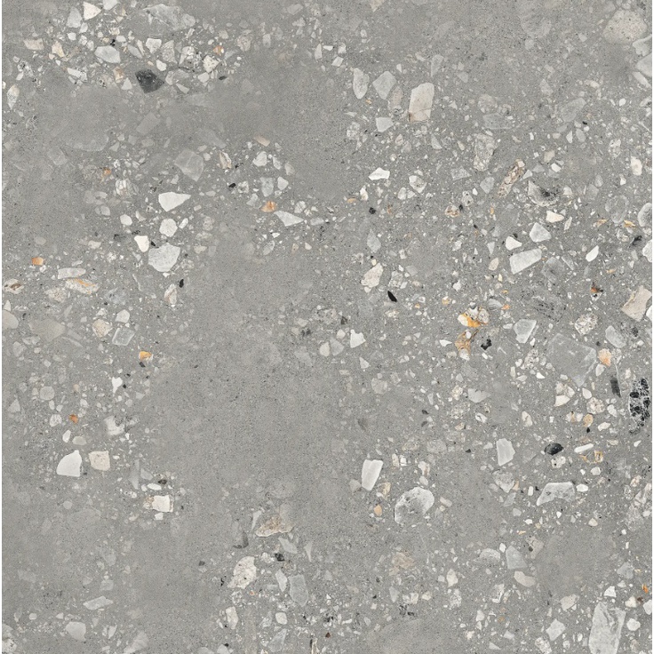 Sant Agostino Logico CSACOSGR90 Cosmo Grey Nat Ret Керамогранит 90x90 см, Италия, терраццо - фото 1