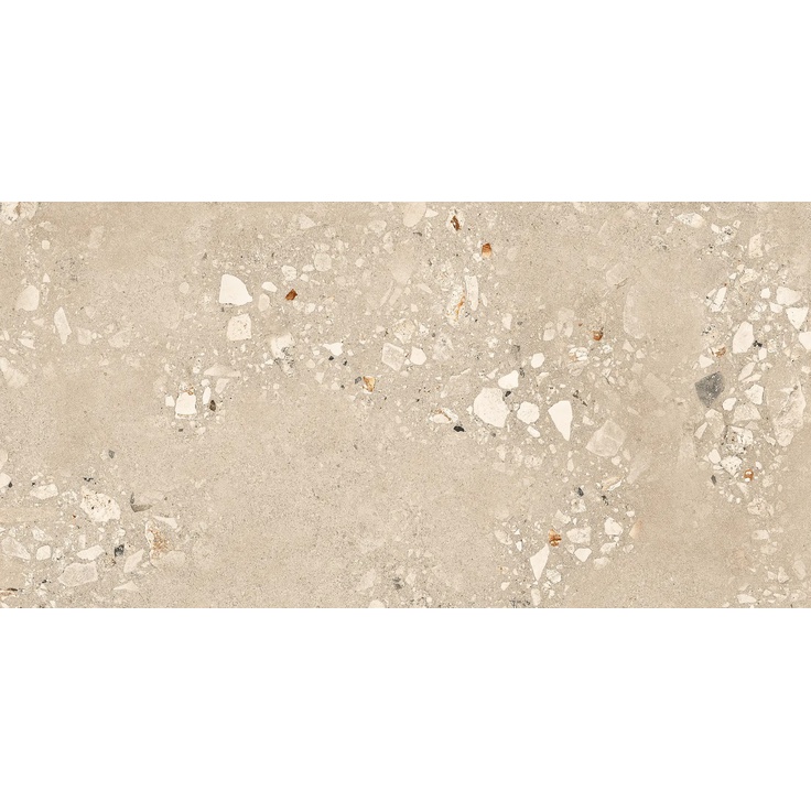 Sant Agostino Logico CSACOSS612 Cosmo Sand Nat Ret Керамогранит 60x120 см, Италия, терраццо - фото 1