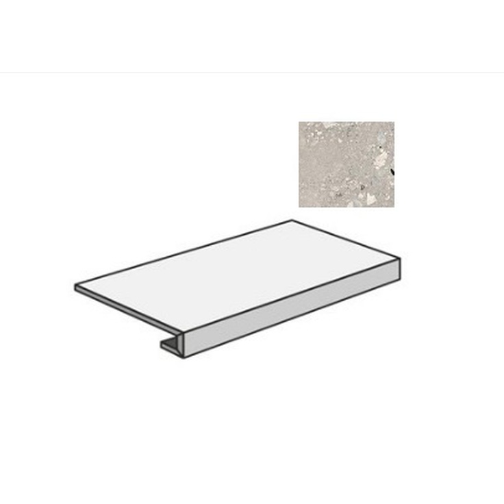 Sant Agostino Logico CSAGCOCE12 Gradone Cosmo Cement Ступень 33x120 см, Италия, терраццо - фото 1