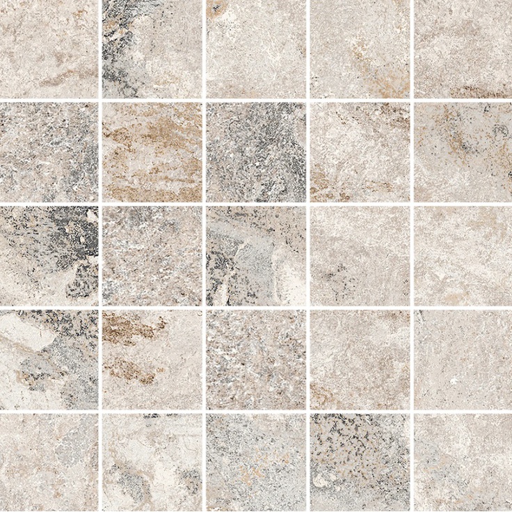 Sant Agostino Metastone CSAMMSMU30 Mud Natural Мозаика 30x30 см, Италия, под мозаику - фото 1