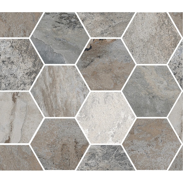 Sant Agostino Metastone CSAMCMFO34 Maxi Class Fog Мозаика 30x34,5 см, Италия, под мозаику - фото 1