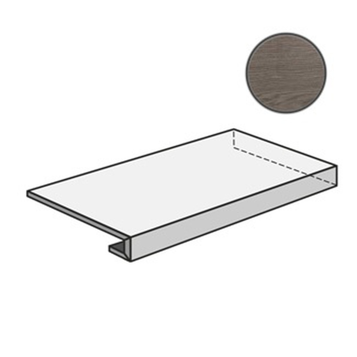 Sant Agostino Primewood CSAGDPBS12 Ang 120 Dx Brown As Ступень 33x120 см, Италия, под дерево - фото 1 Sant Agostino Primewood CSAGDPBS12 Ang 120 Dx Brown As Ступень 33x120 см, Италия, под дерево - фото 1