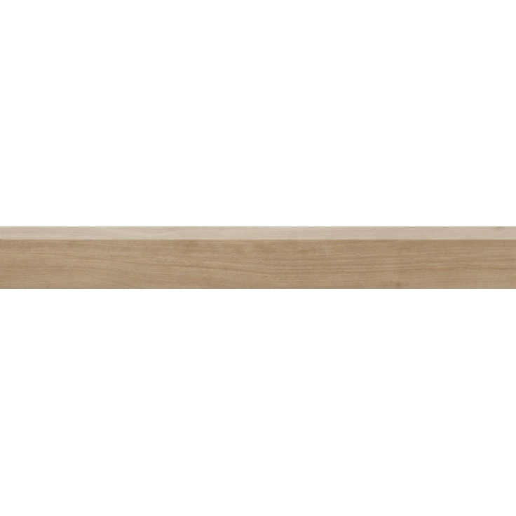 Sant Agostino Primewood CSABPWNA60 Battiscopa Natural Плинтус 7,3x60 см, Италия, под дерево - фото 1