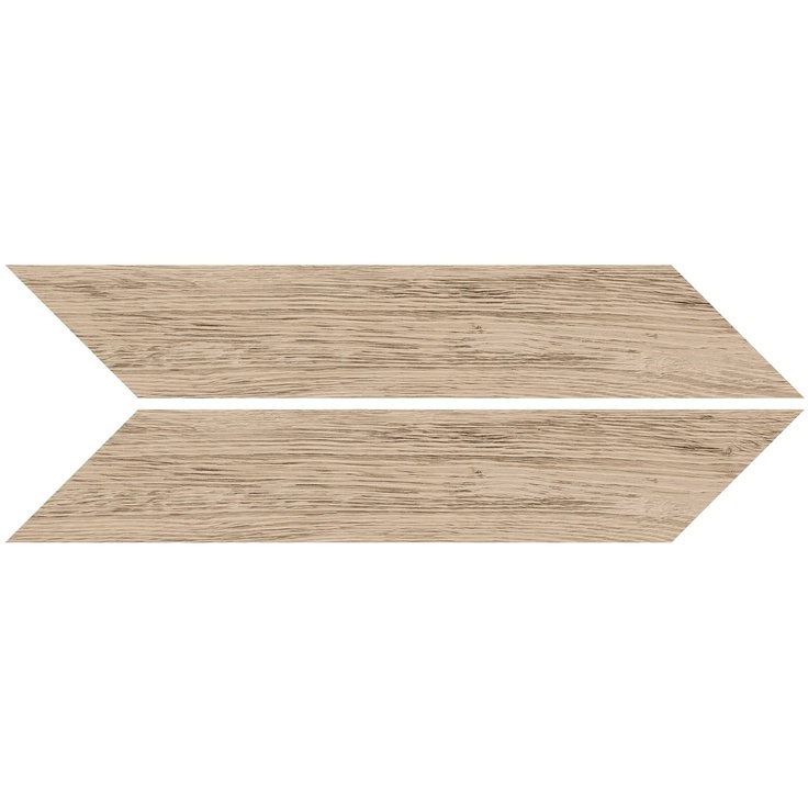 Sant Agostino Sunwood CSACHSUA45 Chevron Almond Декор 9,4x49 см, Италия, под дерево - фото 1
