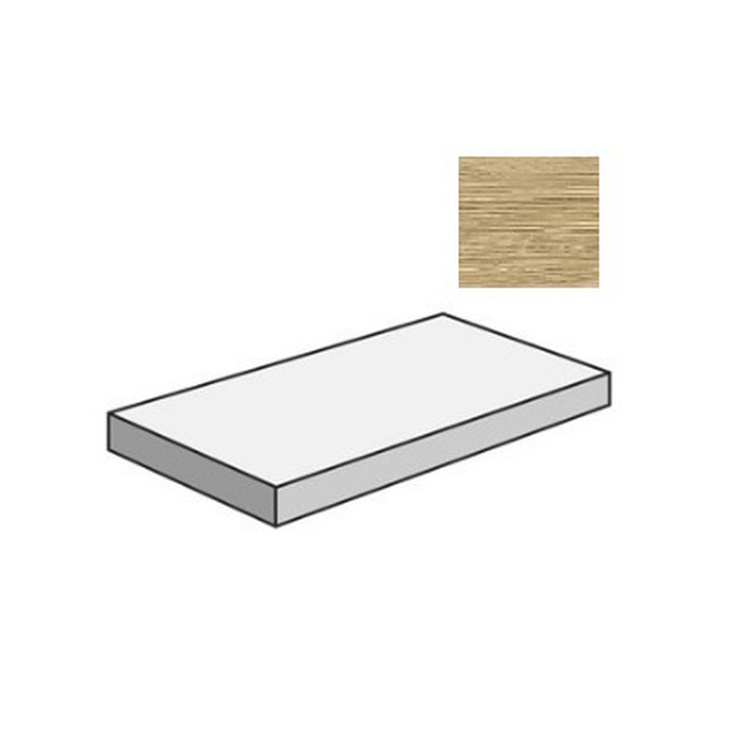 Sant Agostino Sunwood CSAGDSNN12 Gradone Angolare Dx Natural Угловая ступень 33x120 см, Италия, под дерево - фото 1