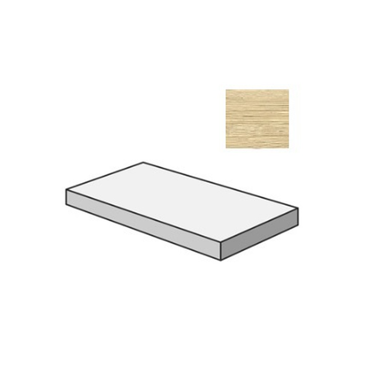 Sant Agostino Sunwood CSAGSSNH12 Gradone Angolare Sx Honey Угловая ступень 33x120 см, Италия, под дерево - фото 1