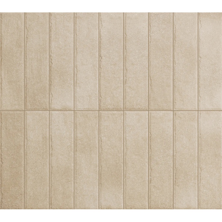 Sant Agostino Tetris CSATETEM05 Ecru Mat Керамогранит 5x20 см, Италия, под камень  - фото 1