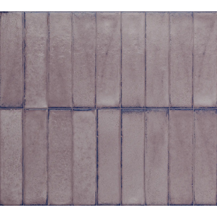 Sant Agostino Tetris CSATETOL05 Orchid Luc Керамогранит 5x20 см, Италия, под камень  - фото 1