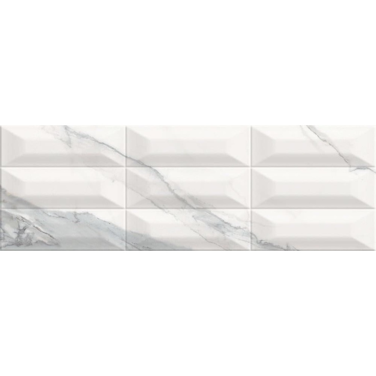 Sant Agostino Themar CSACUSVE00 Cult Statuario Venato Декор 25x75 см, Италия - фото 1