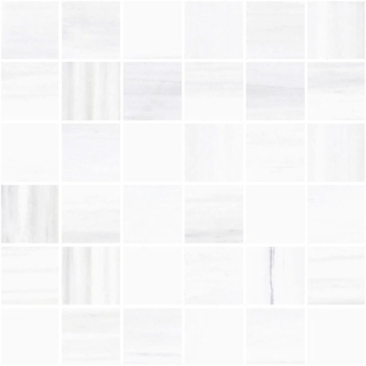 Sant Agostino Themar CSAMOBLA30 Mosaico Bianco Lasa Мозаика 30x30 см, Италия - фото 1