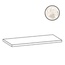 Sant Agostino Venistone CSAGASVI12 Angolare Gradone Sx Ivory Угловая ступень 33x120 см, Италия, терраццо - фото 1